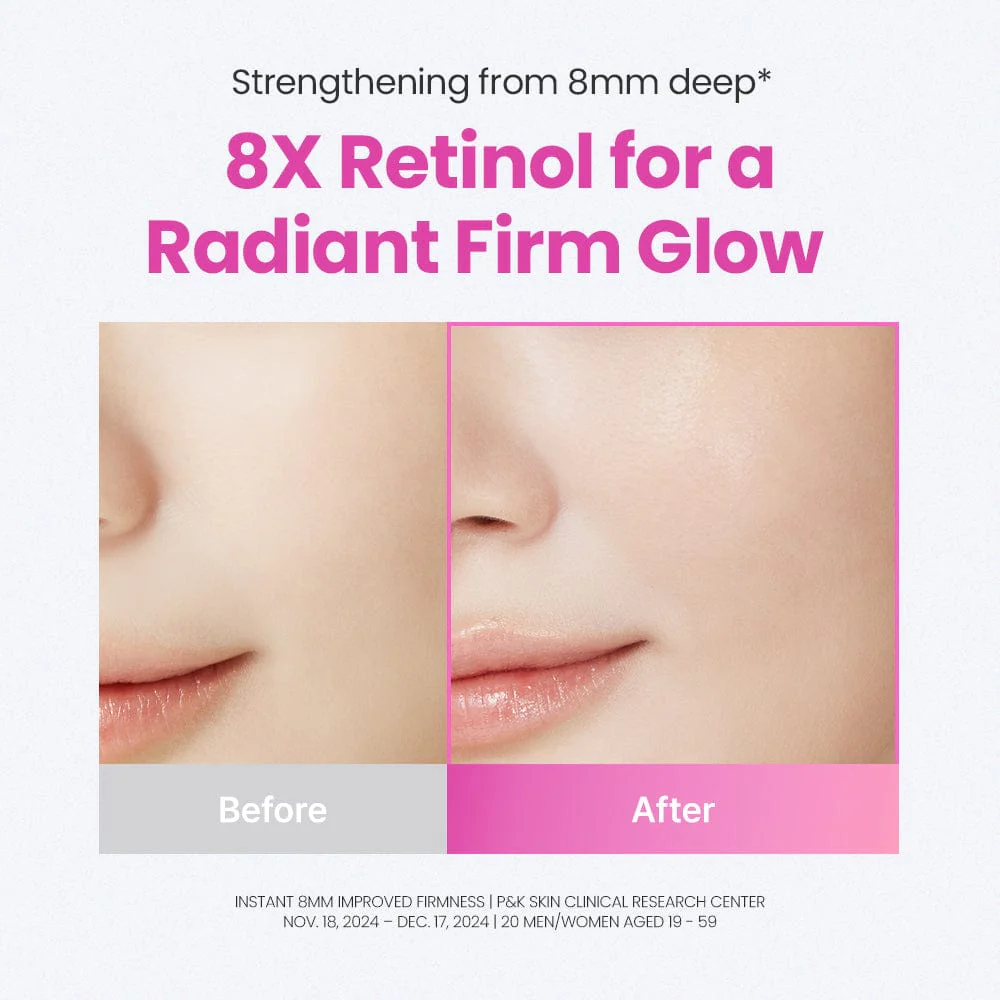 DR.G 8X RETINOL PINK PEPTIDE BOOSTER FIRMING SERUM (30ML) - Image 3